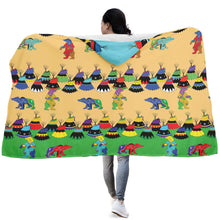 Load image into Gallery viewer, Bear Medicine Hooded Blanket
