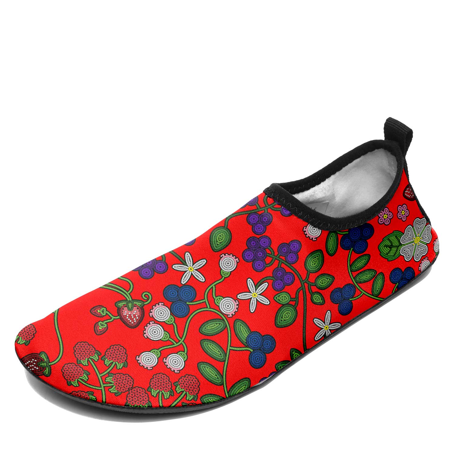 Berry Pop Midnight Kid's Sockamoccs Slip On Shoes