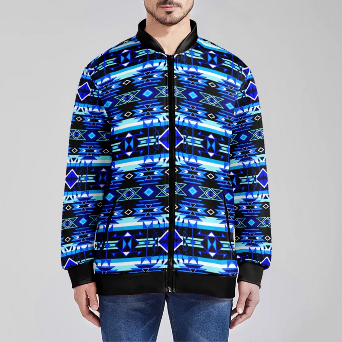 Force of Nature Winter Night Youth Lightweight Jacket by 49 Dzine