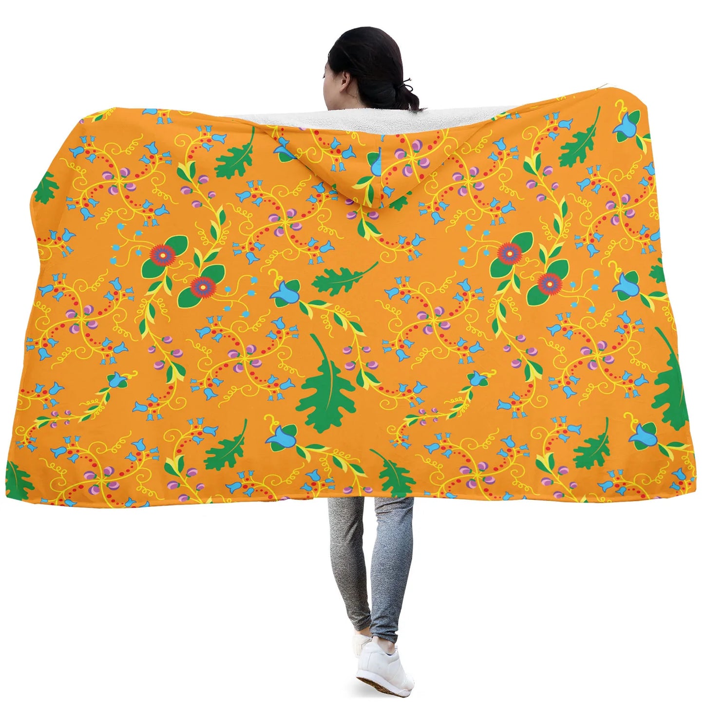 Vine Life Hooded Blanket