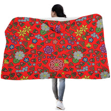 Load image into Gallery viewer, Berry Pop Fire Hooded Blanket
