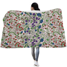 Load image into Gallery viewer, Grandmother&#39;s Stories Bright Birch Hooded Blanket

