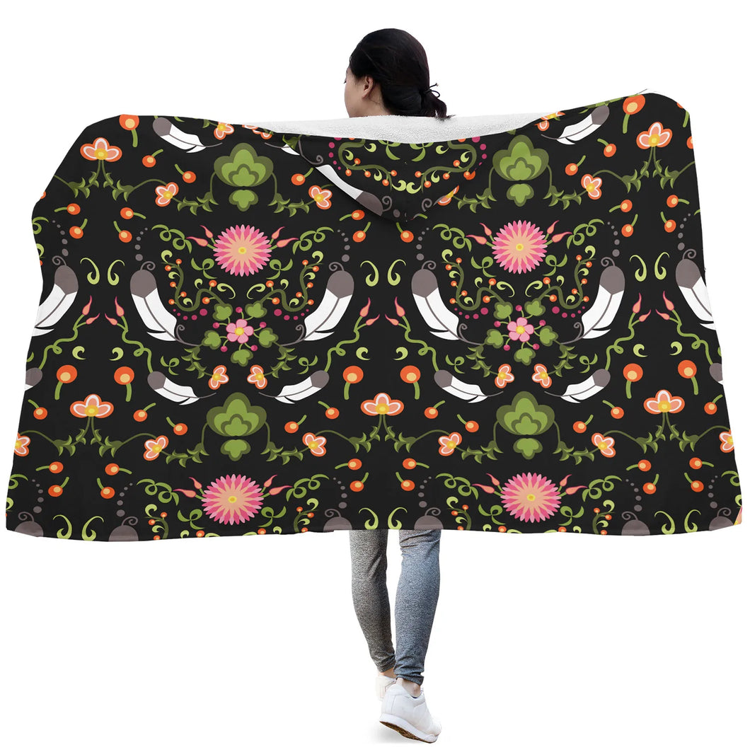 New Growth Hooded Blanket