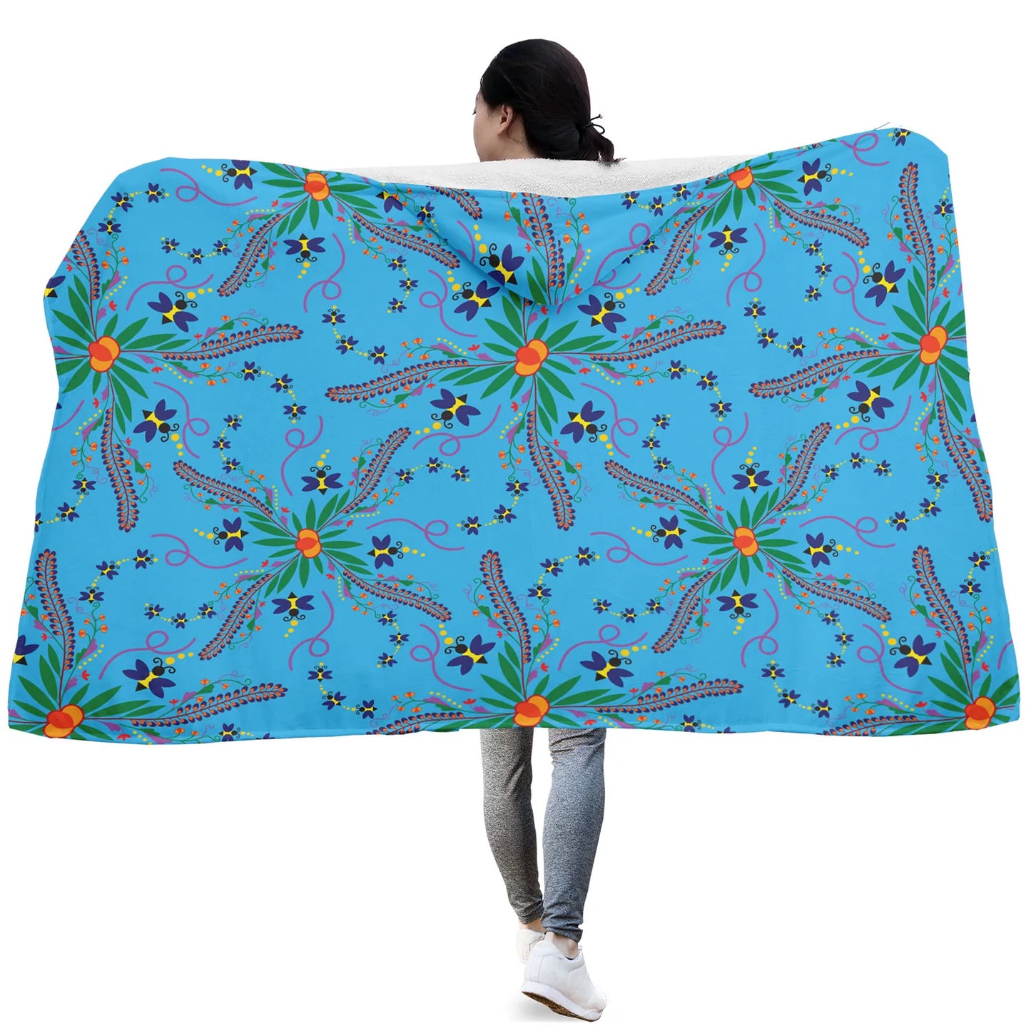Willow Bee Hooded Blanket