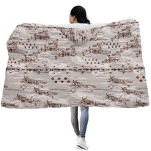 Load image into Gallery viewer, Wild Run Hooded Blanket
