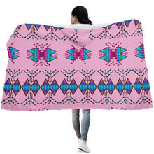 Load image into Gallery viewer, Sacred Trust Carnation Hooded Blanket
