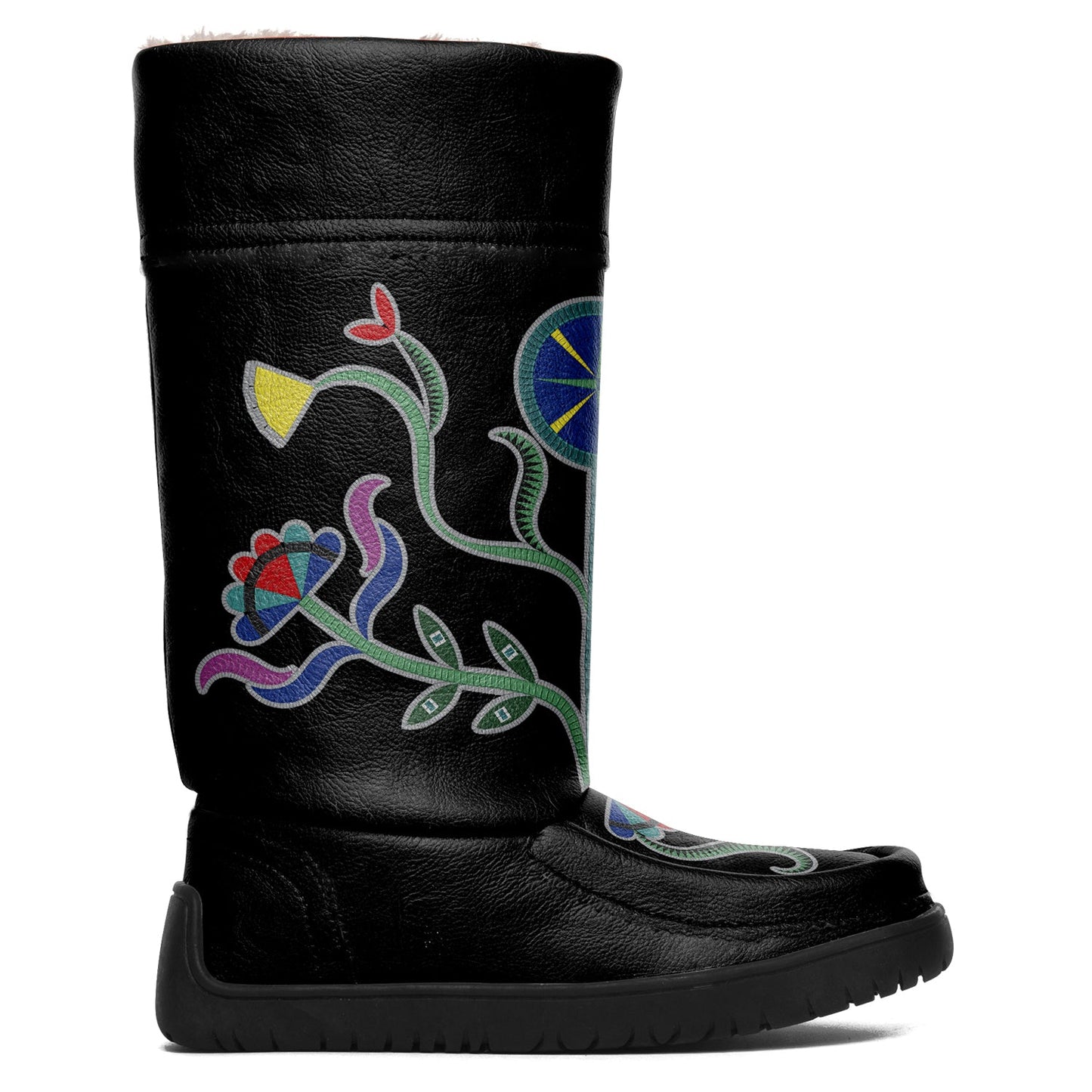 Quill With the Ancestors Black Real Leather MocLux