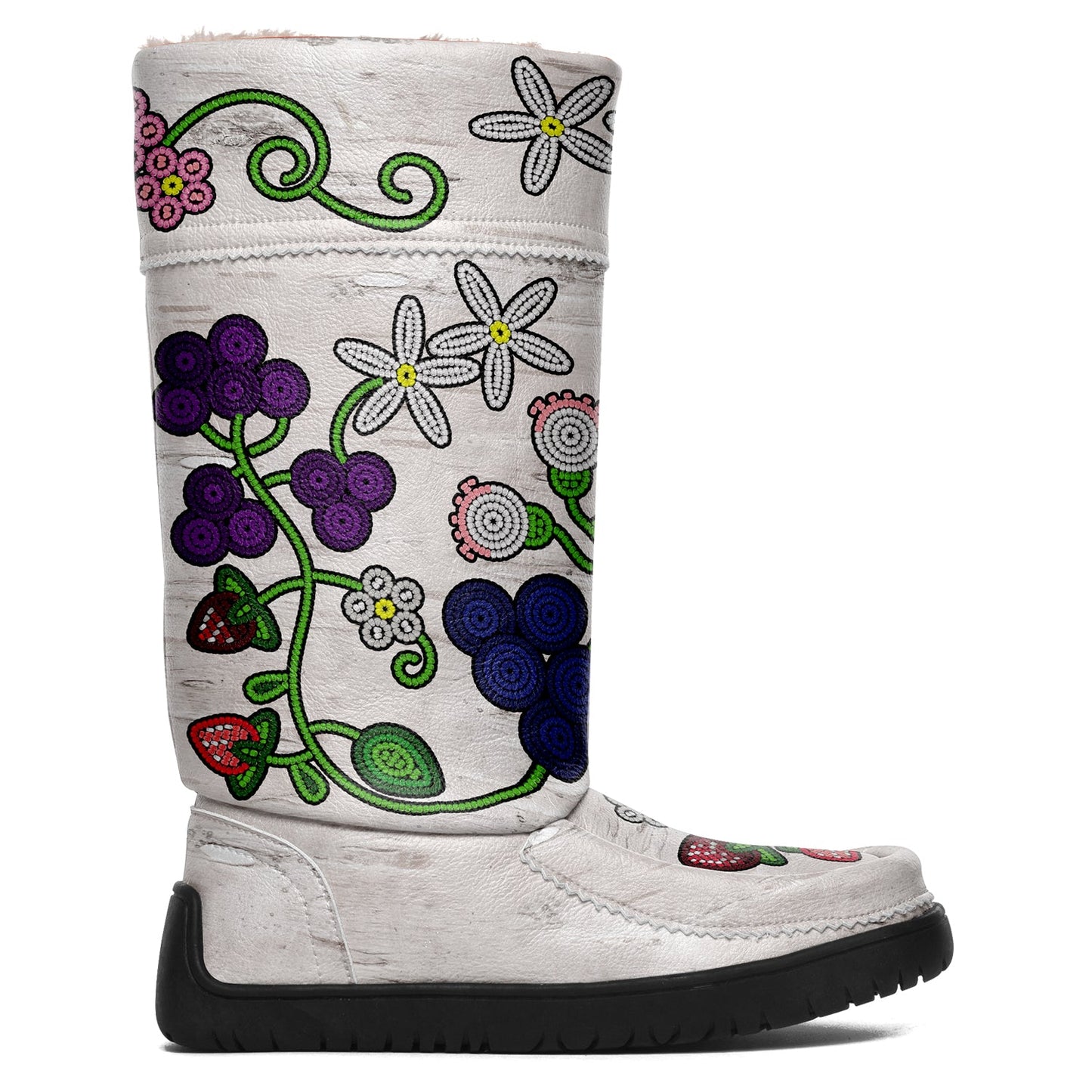 Birch Berries Real Leather MocLux