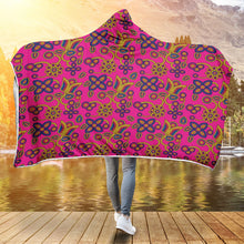 Load image into Gallery viewer, Rainbow Tomorrow Tulip Hooded Blanket
