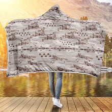 Load image into Gallery viewer, Wild Run Hooded Blanket

