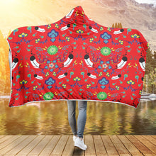 Load image into Gallery viewer, New Growth Vermillion Hooded Blanket
