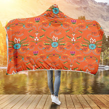 Load image into Gallery viewer, First Bloom Carrots Hooded Blanket
