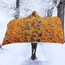 Load image into Gallery viewer, Grandmother&#39;s Stories Carrot Hooded Blanket
