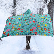 Load image into Gallery viewer, Nipin Blossom Sky Hooded Blanket
