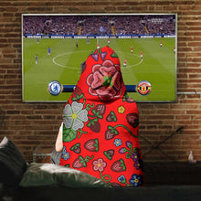 Load image into Gallery viewer, Berry Pop Fire Hooded Blanket
