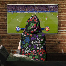 Load image into Gallery viewer, Takwakin Harvest Midnight Hooded Blanket
