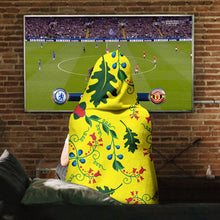 Load image into Gallery viewer, Vine Life Lemon Hooded Blanket
