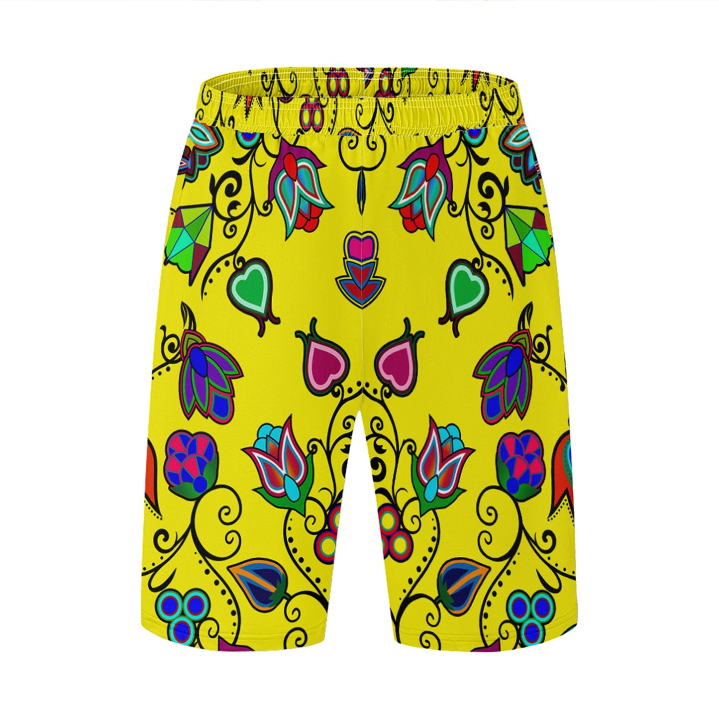 Indigenous Paisley Athletic Shorts