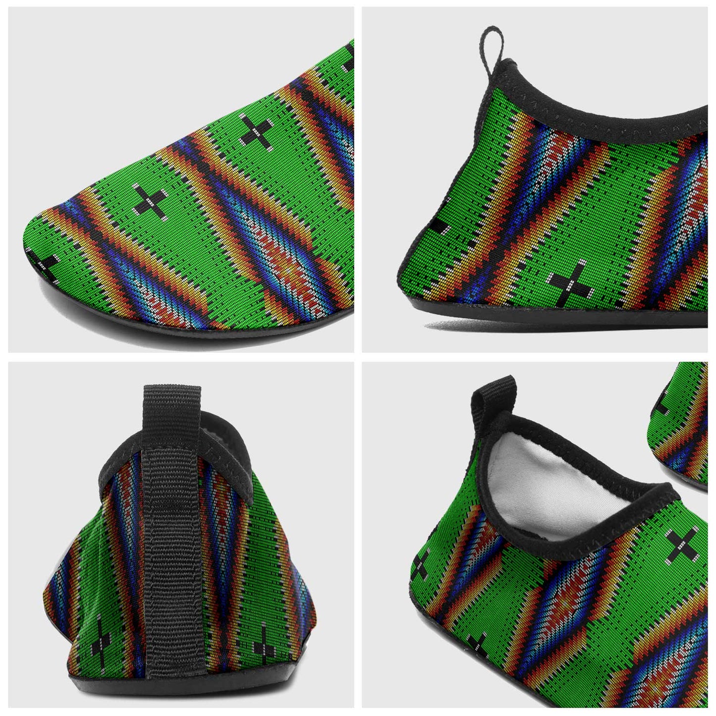 Diamond in the Bluff Lime Kid's Sockamoccs