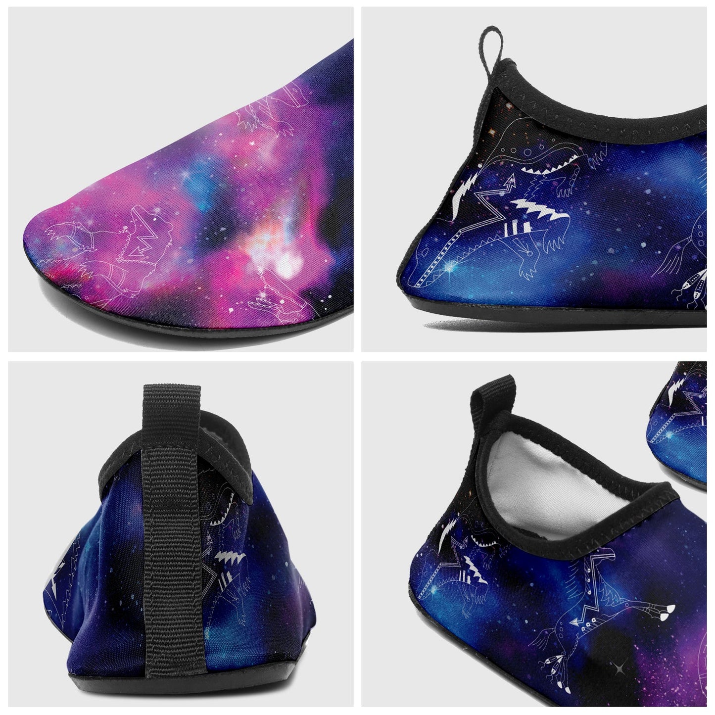 Animal Ancestors 1 Blue and Pink Kid's Sockamoccs