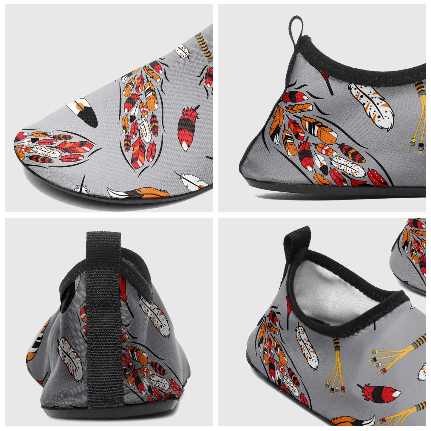 TRD Feather Gray Kids Sockamoccs