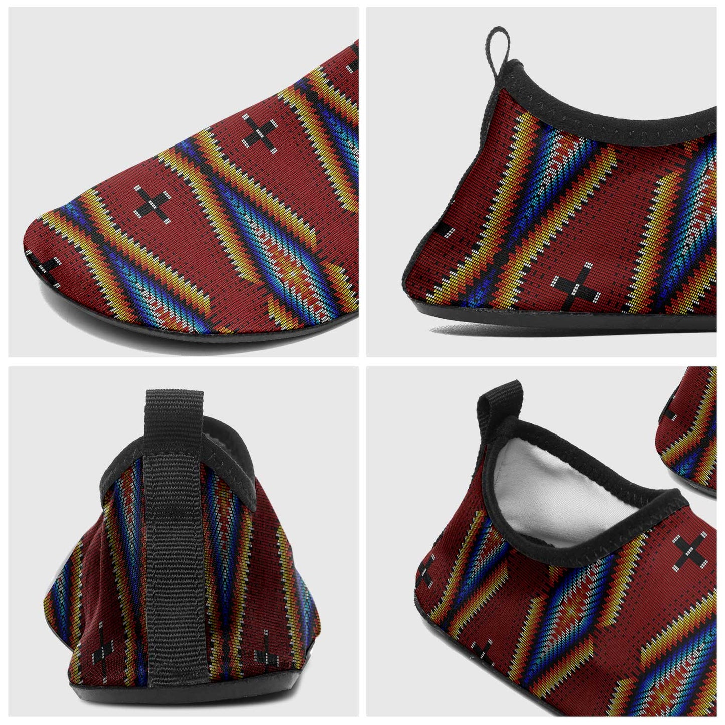 Diamond in the Bluff Red Kid's Sockamoccs