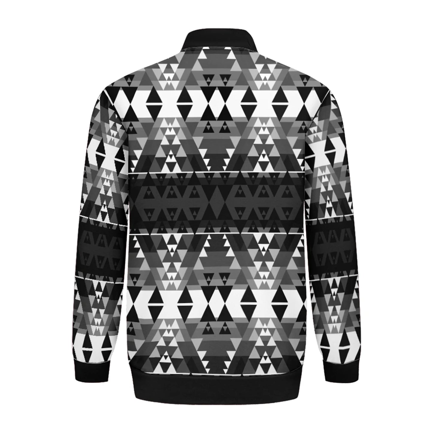 Writing on Stone Black and White Lightweight Jacket