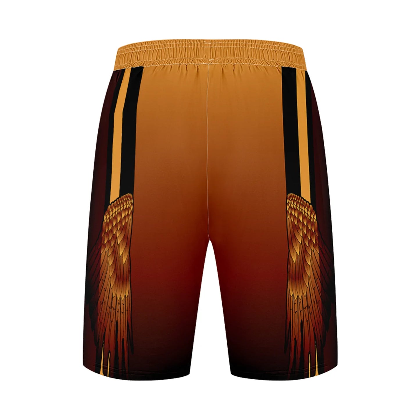 Eagle Wing Athletic Shorts with Pockets