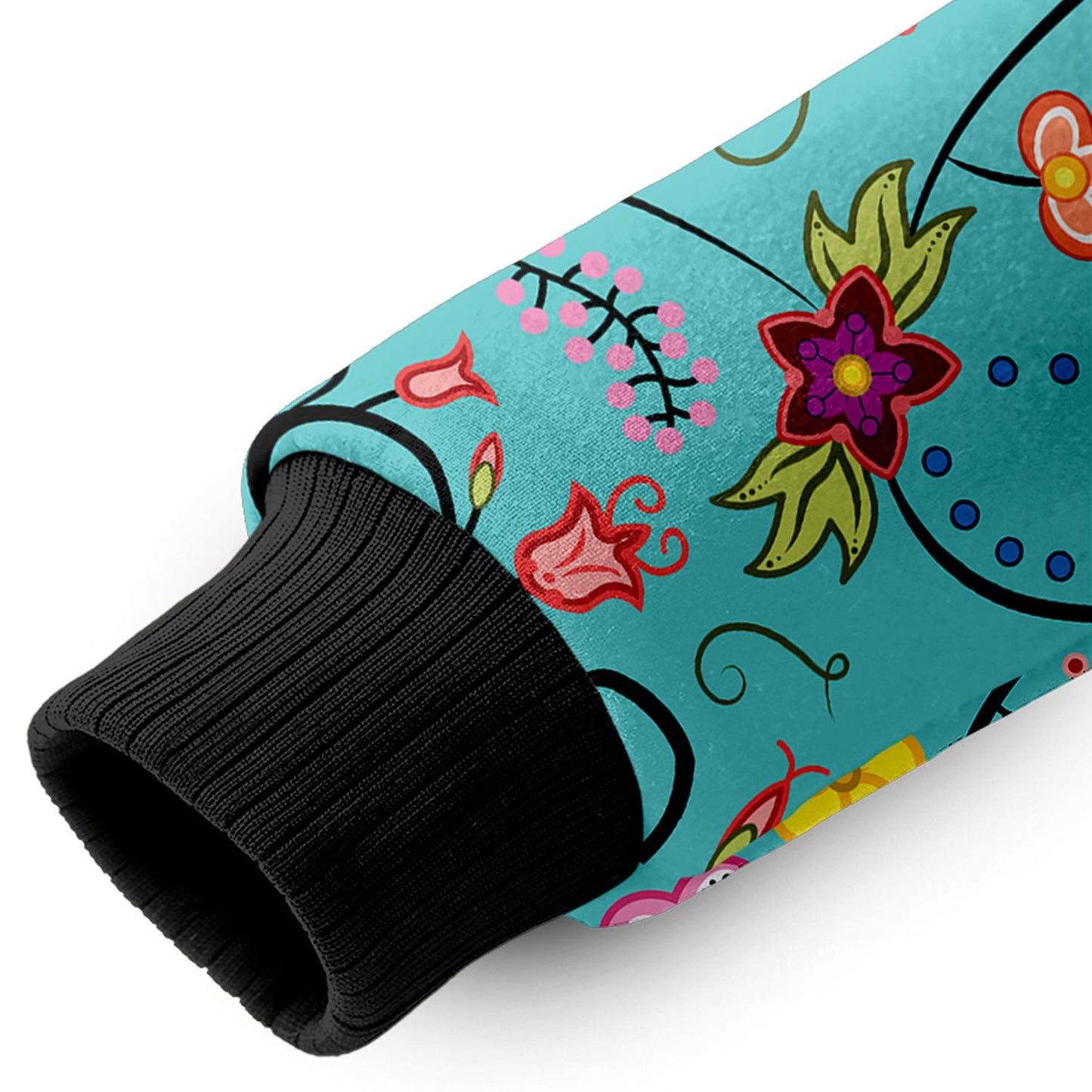 Fresh Fleur Sky Sherpa Hoodie