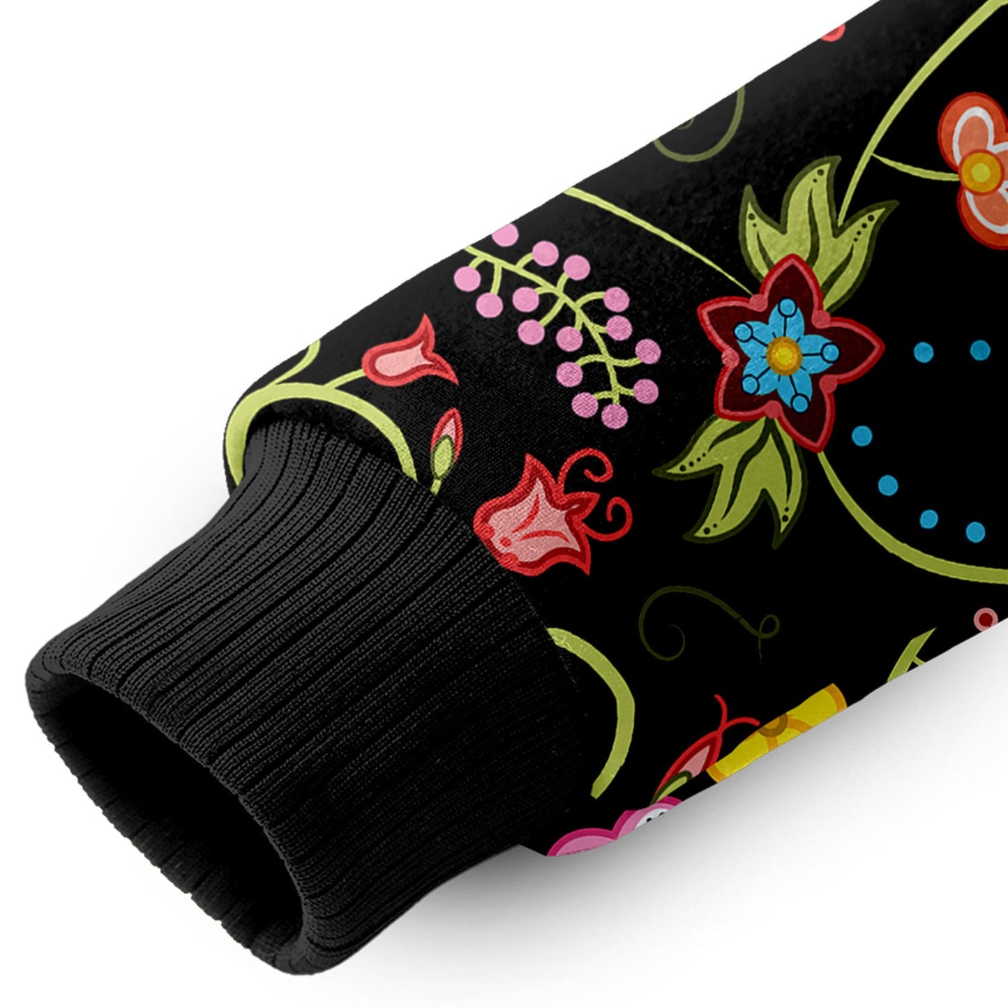 Fresh Fleur Midnight Sherpa Hoodie