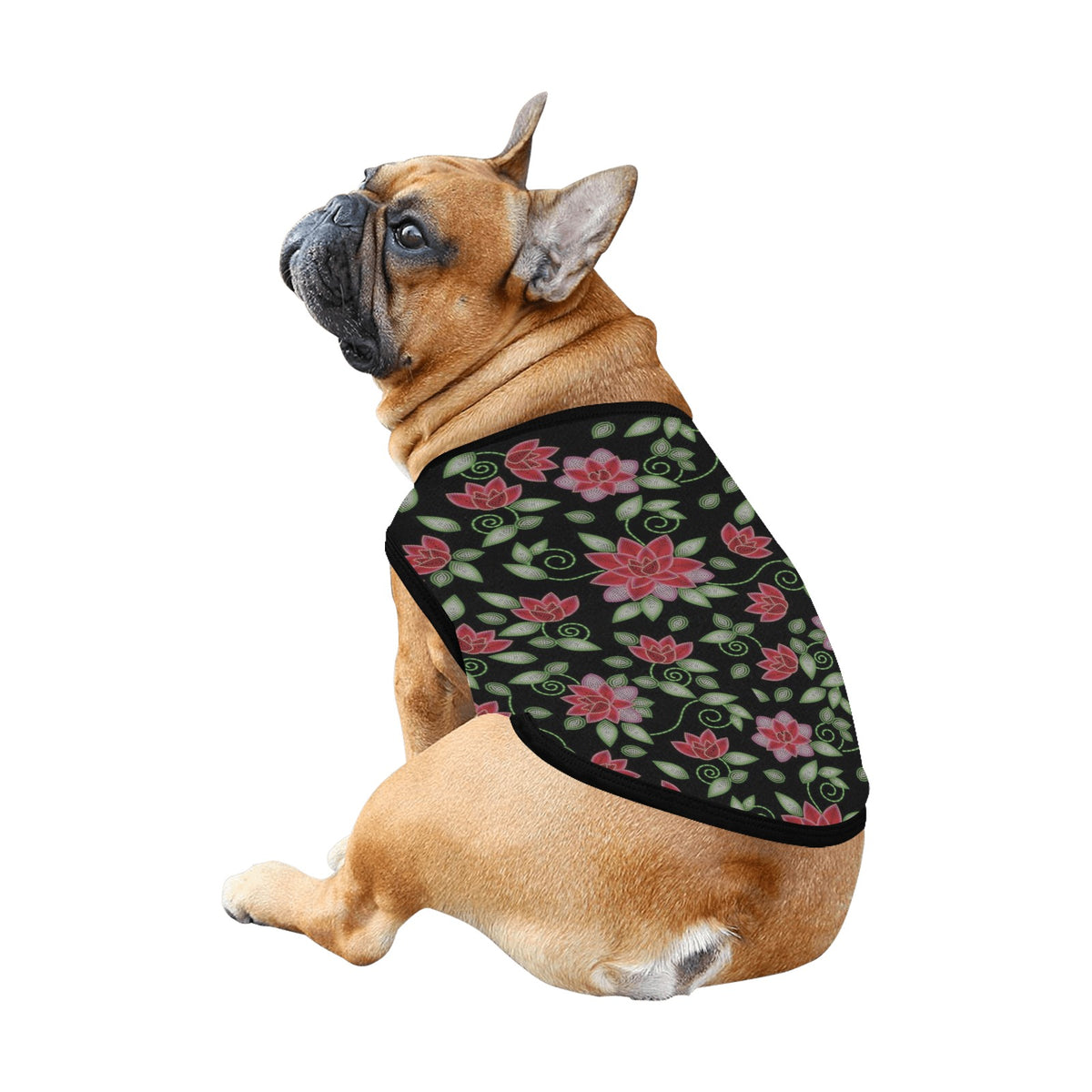 Red Beaded Rose Pet Tank Top – Pet Apparel by 49 Dzine