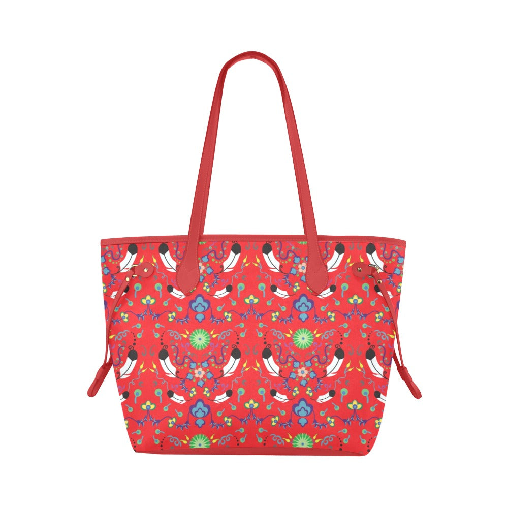New Growth Clover Canvas Tote