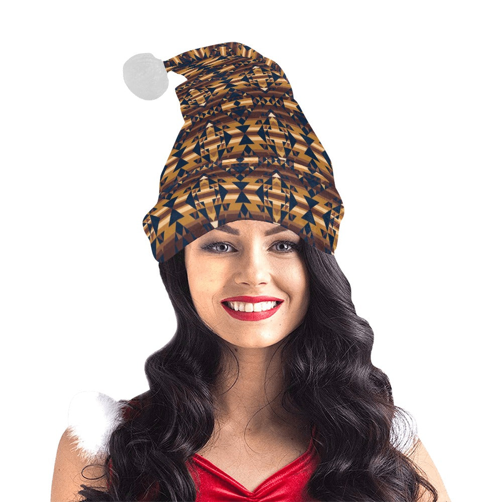 Marron Cloud Santa Hat