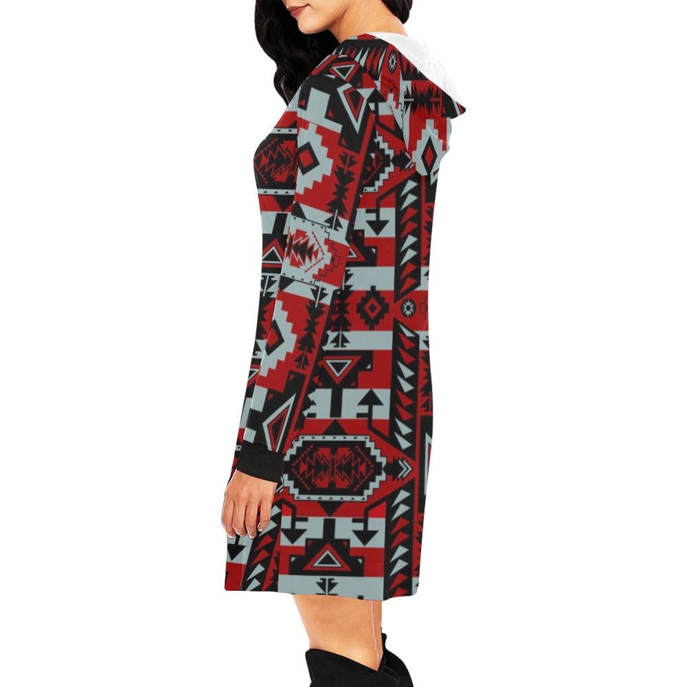Chiefs Mountain Candy Sierra-Dark Hoodie Dress