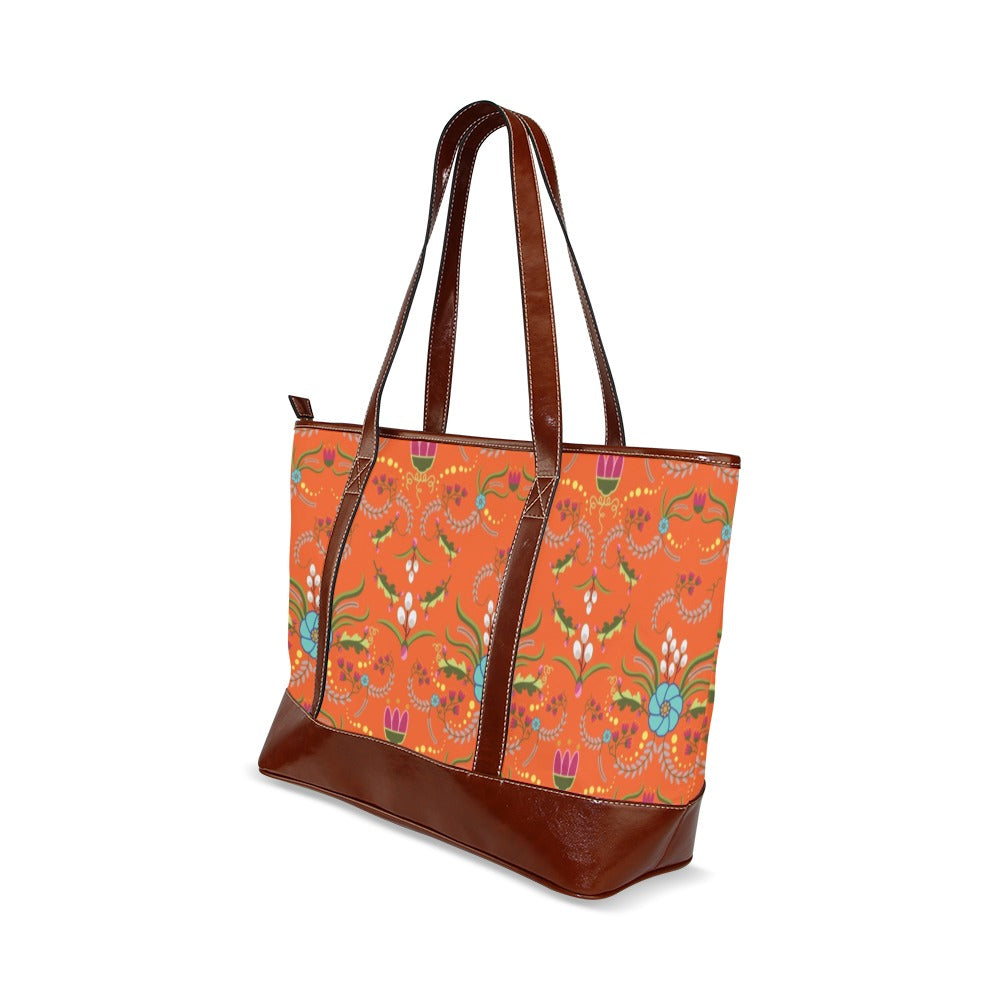 First Bloom Carrots Tote Handbag