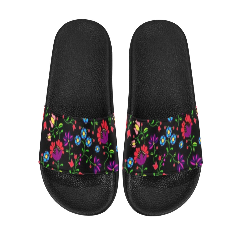 Fleur Indigine Slide Sandals by 49 Dzine