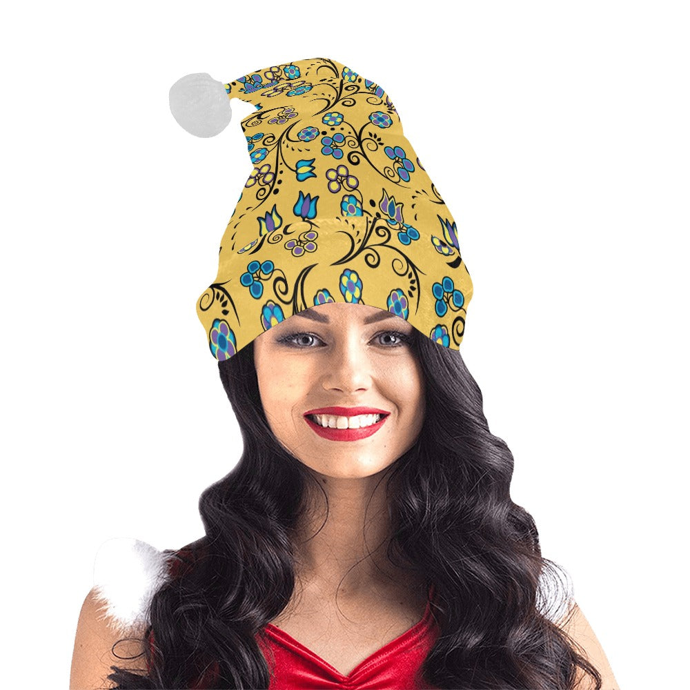 Blue Trio Tuscan Santa Hat