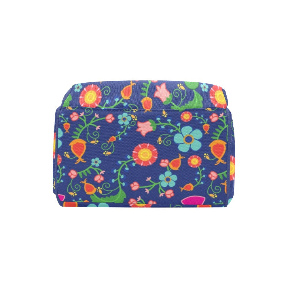 Bee Spring Twilight Multi-Function Diaper Backpack/Diaper Bag