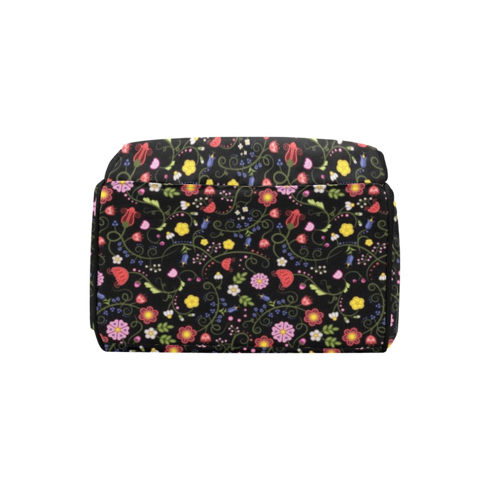 Nipin Blossom Midnight Multi-Function Diaper Backpack/Diaper Bag