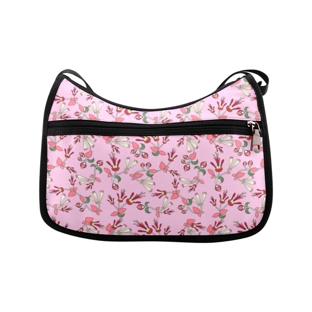Strawberry Floral Crossbody Bag by 49 Dzine