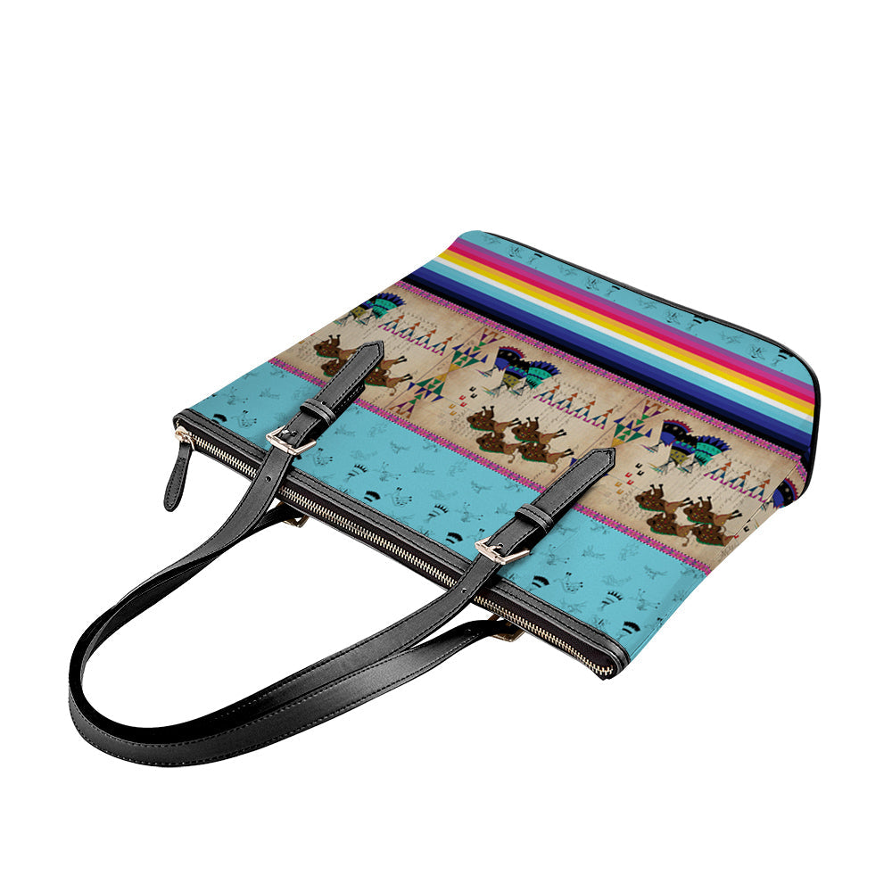 Buffalos Running Sky Tote
