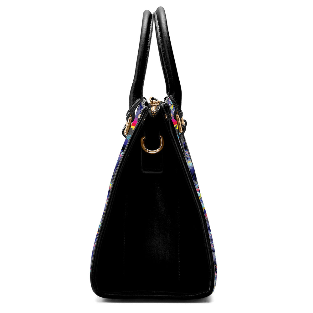 Culture in Nature Blue Convertible Handbag