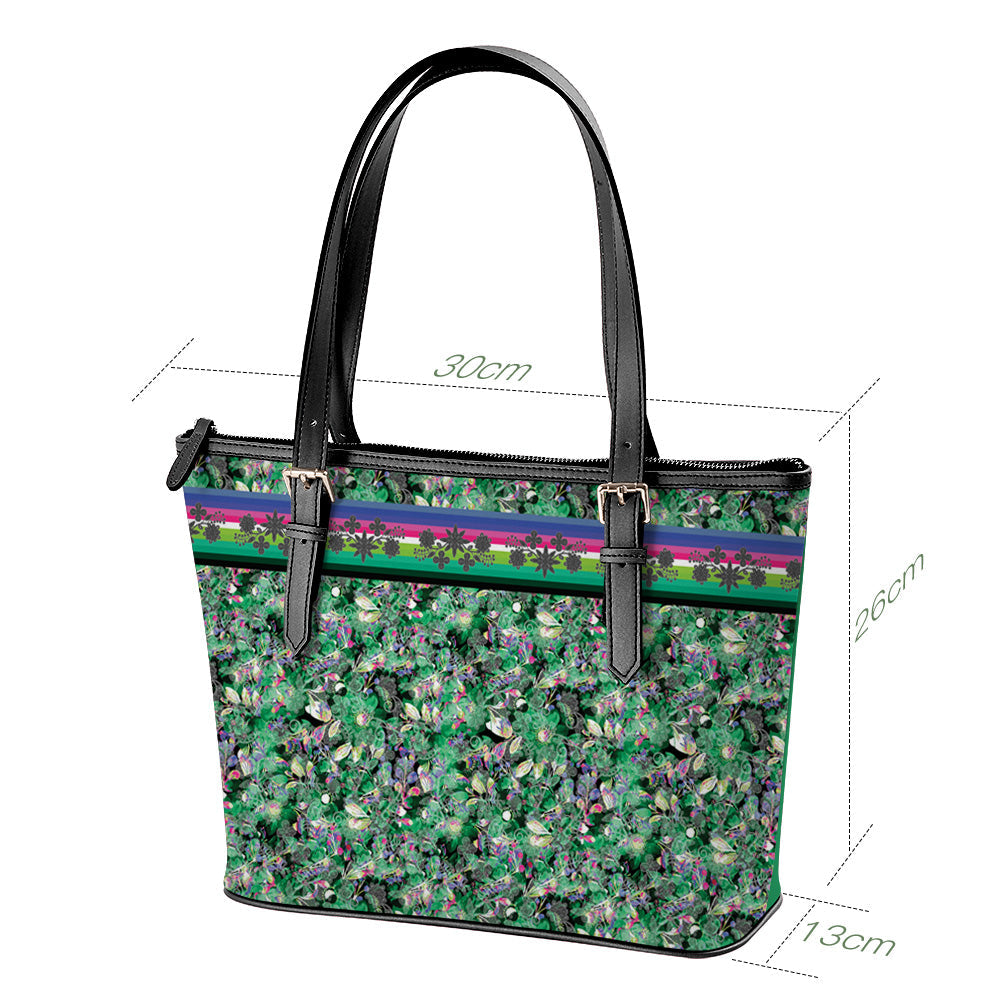 Culture in Nature Green Tote