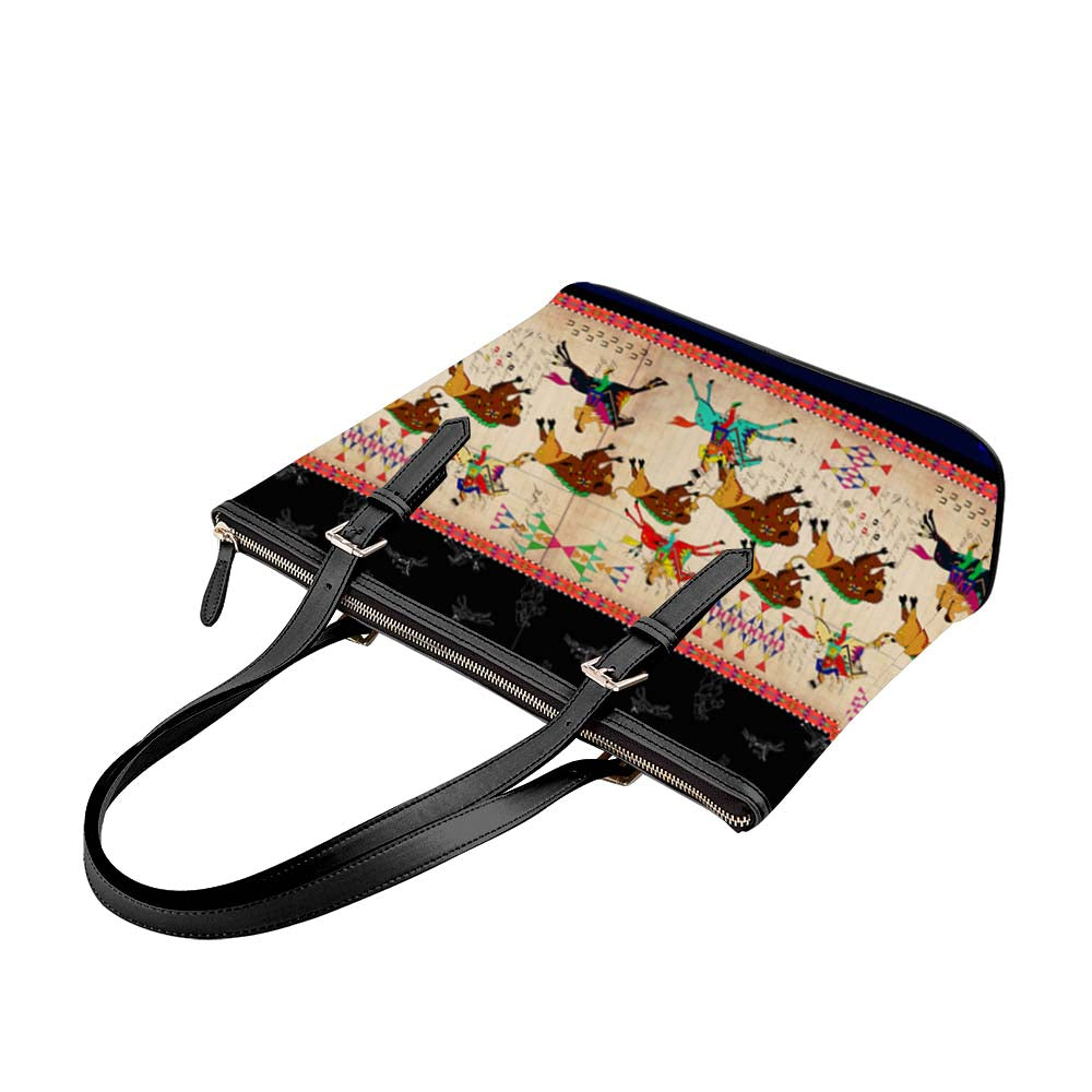 Ledger Hunt Black Tote