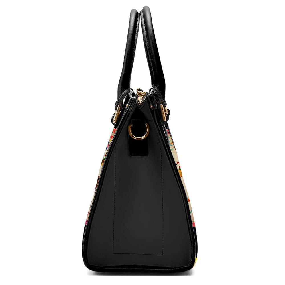 Ledger Hunt Black Convertible Handbag