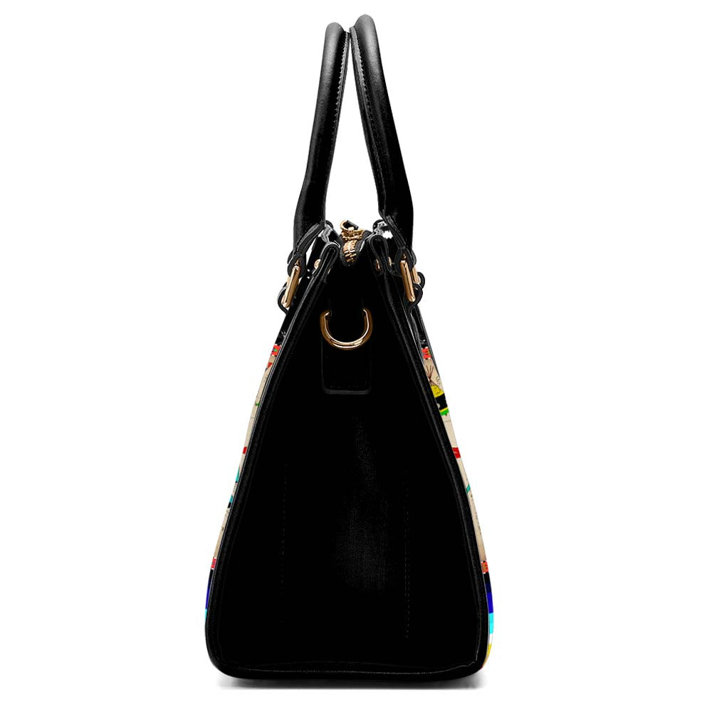 Ledger Village Midnight Convertible Handbag