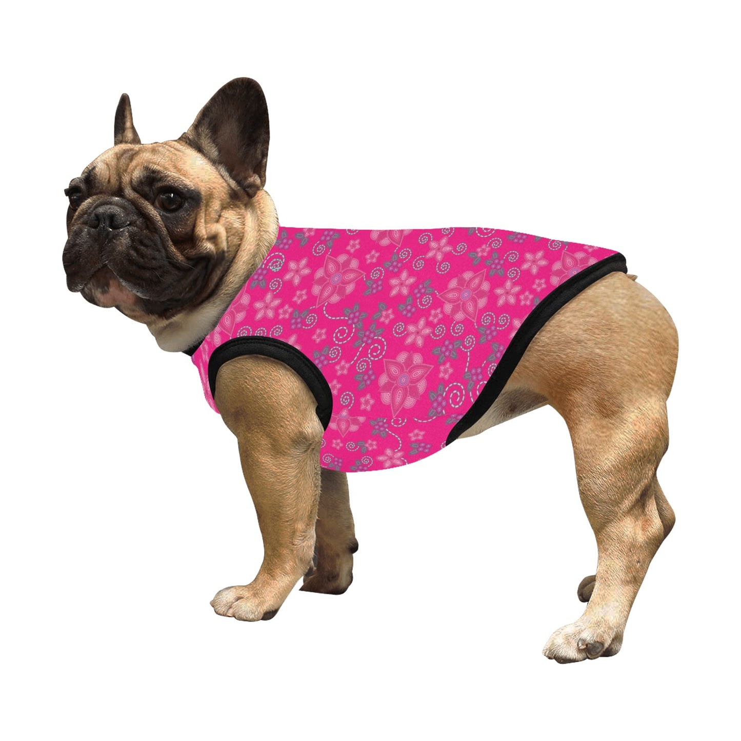 Berry Picking Pink Pet Tank Top