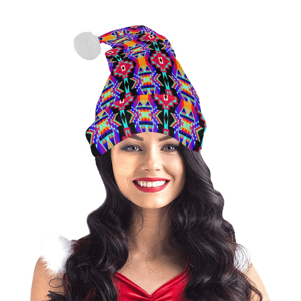 Fancy Bustle Santa Hat