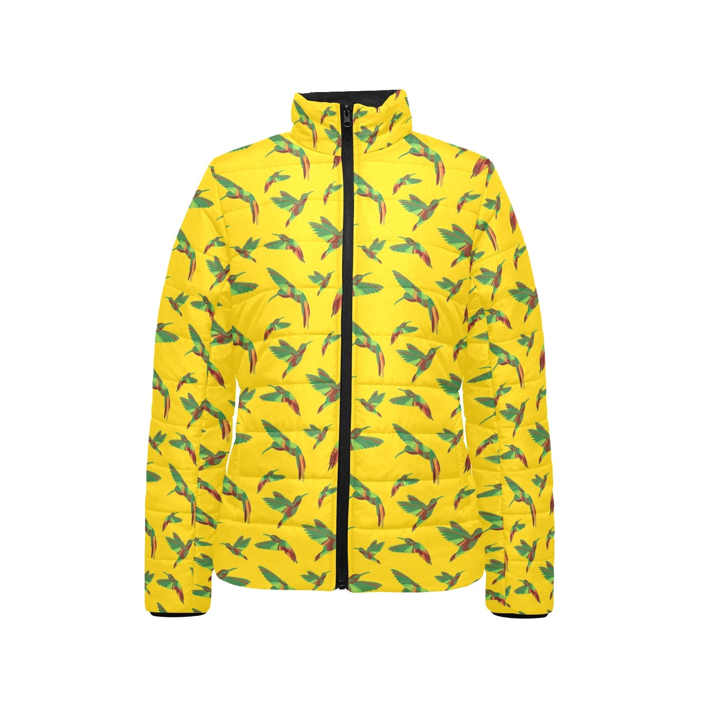 Red Swift Stand Collar Jacket
