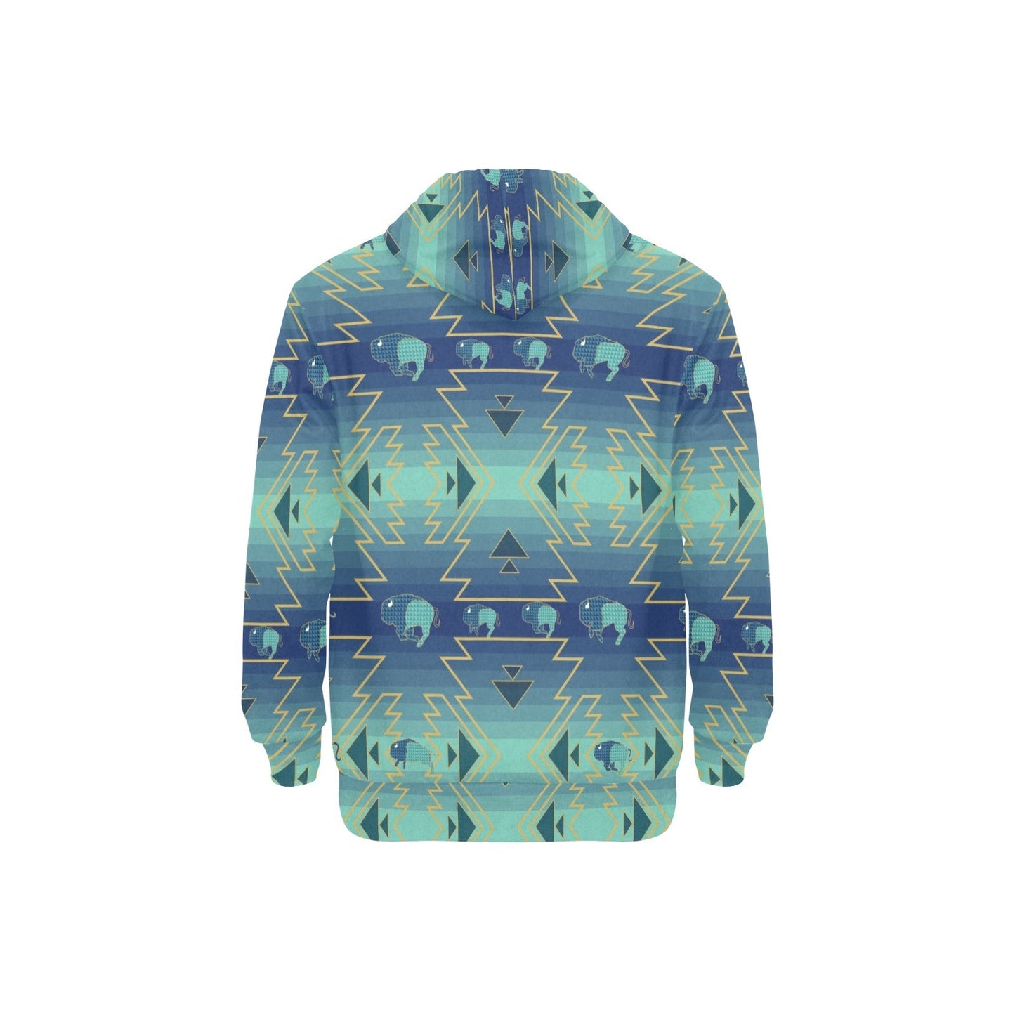 Buffalo Run Men's Long Sleeve Fleece Hoodie